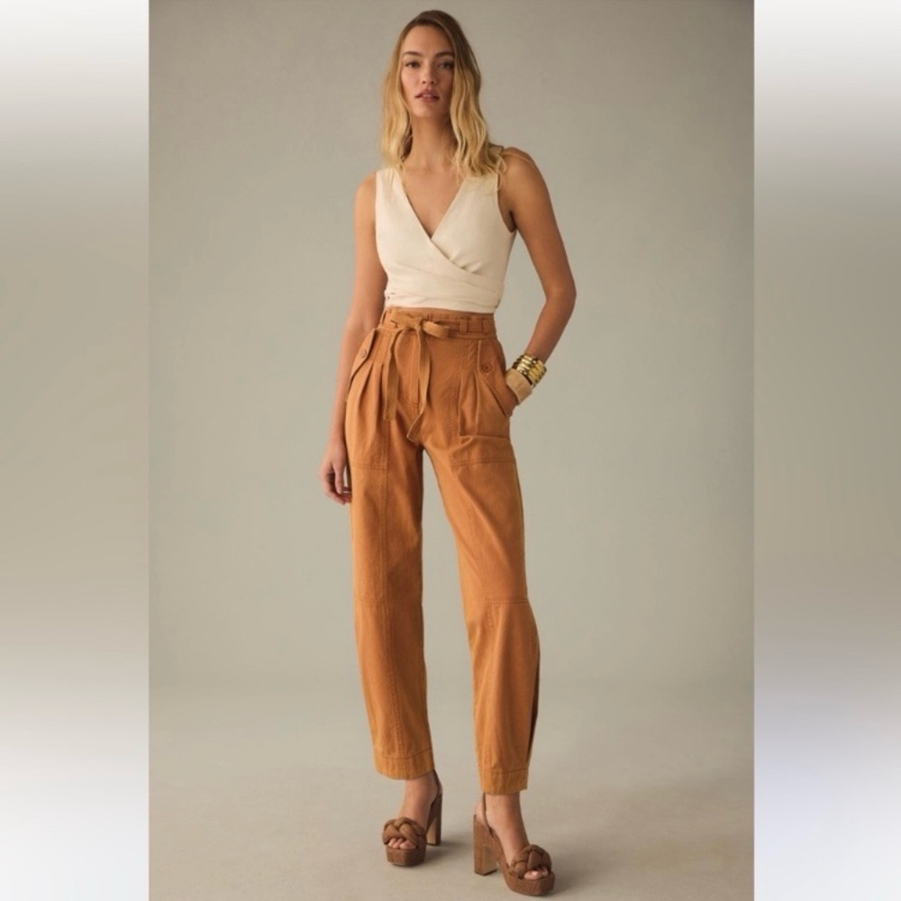 Moon River Anthropologie Pleated Pants